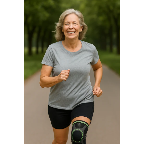 Joelheira Ortopédica de Compressão Ortoconfort - 𝘾𝙊𝙈𝙋𝙍𝙀 𝟭, 𝙇𝙀𝙑𝙀 𝟮