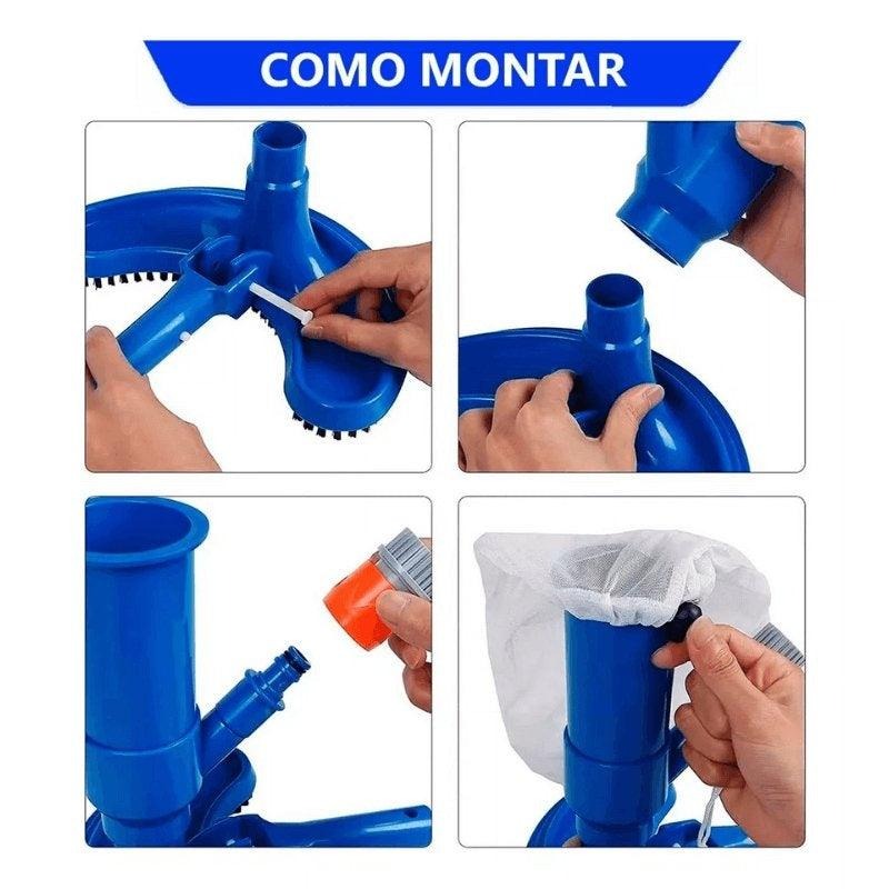 Aspirador De Piscina a Vácuo - Prático e Econômico