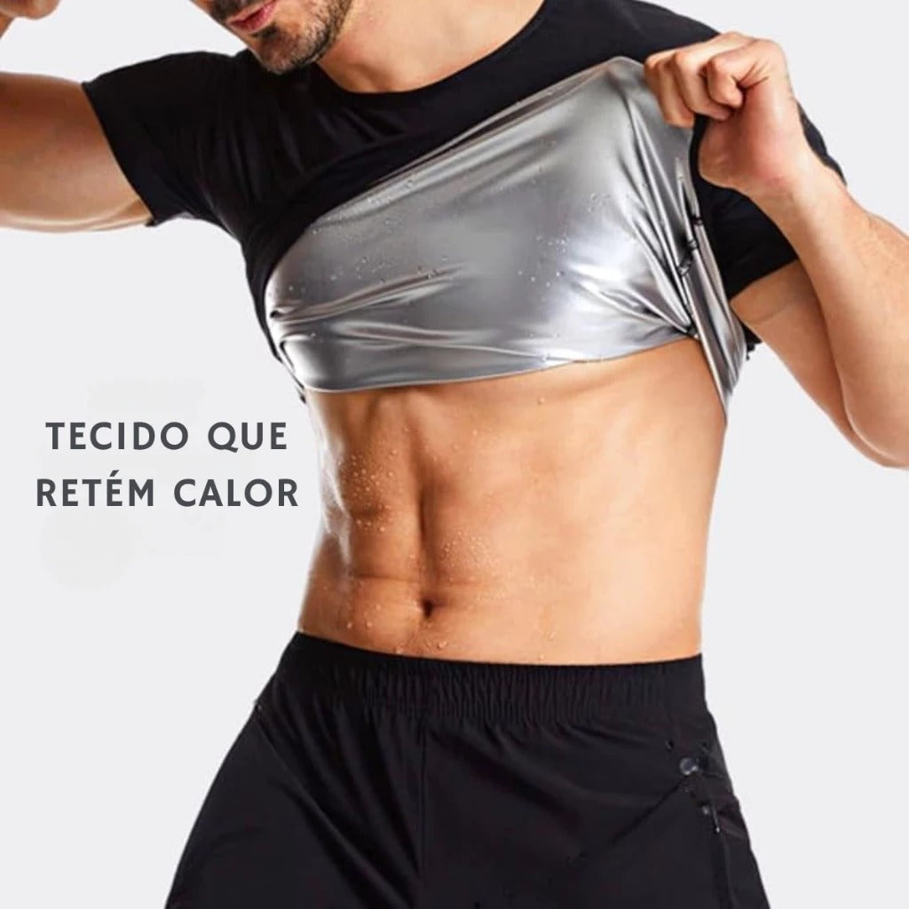 Camiseta Masculina Regata Efeito Sauna - Thermo Fit