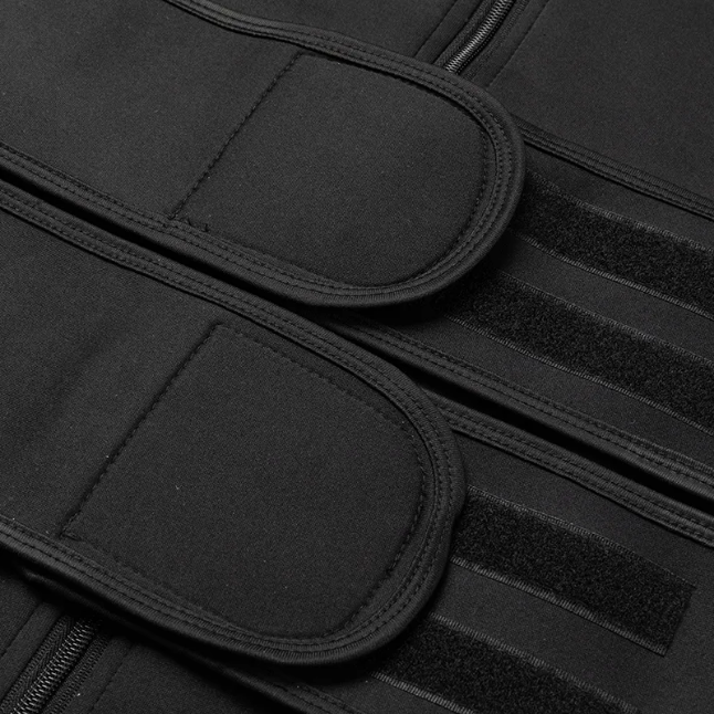 Colete efeito sauna modelador, compressor e emagrecedor e alinhador de postura 2 em 1