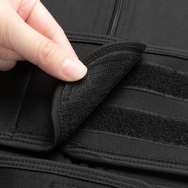 Colete efeito sauna modelador, compressor e emagrecedor e alinhador de postura 2 em 1