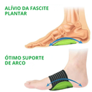 Palmilha Corretor Ortopédica Para Fascite Plantar