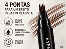 Caneta Fio a Fio para Barba 4 Pontas Kit 2 por 1