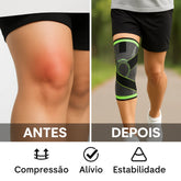 Joelheira Ortopédica de Compressão Ortoconfort - 𝘾𝙊𝙈𝙋𝙍𝙀 𝟭, 𝙇𝙀𝙑𝙀 𝟮