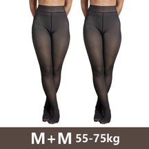 Meia Calça Feminina Peluciada de Lã Aveludada Super Diva