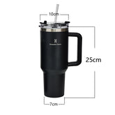 Copo Térmico 1200ml Aço Inoxidável - Garrafa Térmica com Canudo