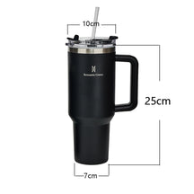 Copo Térmico 1200ml Aço Inoxidável - Garrafa Térmica com Canudo