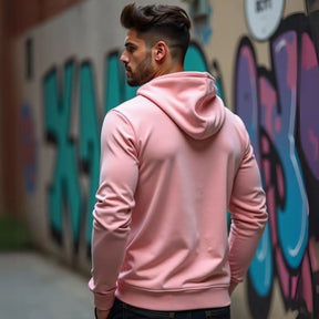 Moletom Canguru Unissex Flanelado com Capuz Ajustável