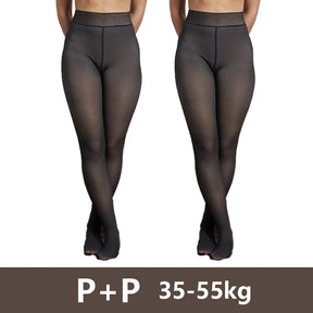 Meia Calça Feminina Peluciada de Lã Aveludada Super Diva