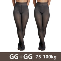 Meia Calça Feminina Peluciada de Lã Aveludada Super Diva