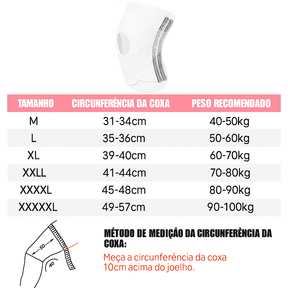 Joelheira Flexura - Máximo Suporte ao Joelho
