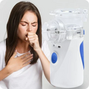 Nebulizador e Inalador Silencioso Portátil Adulto e Infantil