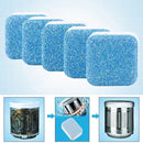 Pastilhas para Limpeza Máquinas de Lavar Roupas Efervescentes - Compre 5 e Leve 12