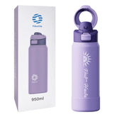 Garrafa Térmica De Aço Inoxidável Com Suporte para Telefone 950ml