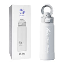 Garrafa Térmica De Aço Inoxidável Com Suporte para Telefone 950ml