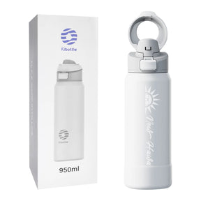 Garrafa Térmica De Aço Inoxidável Com Suporte para Telefone 950ml