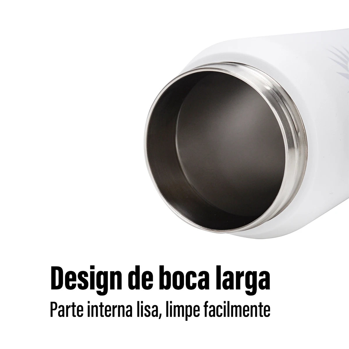 Garrafa Térmica De Aço Inoxidável Com Suporte para Telefone 950ml