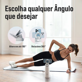 Garrafa Térmica De Aço Inoxidável Com Suporte para Telefone 950ml