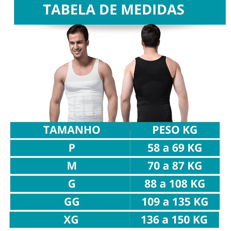 Camiseta Masculina de Compressão Fit Shape