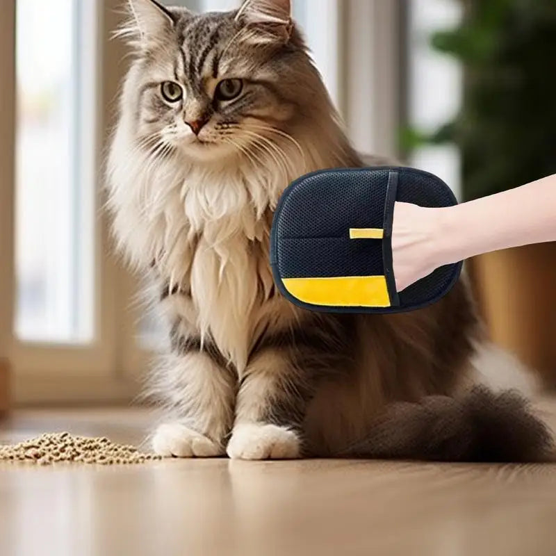 Luva Removedora de Pelos – Cães, Gatos e Estofados sem Sujeira + E-book Dicas como cuidar do seu Pet