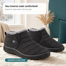 Bota Feminina Impermeável com Forro de Pelúcia - Confortável e Quente para Inverno