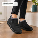 Bota Feminina Impermeável com Forro de Pelúcia - Confortável e Quente para Inverno