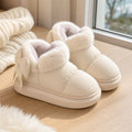 Bota Feminina de Tornozelo com Pelúcia - Confortável e Quente para Inverno
