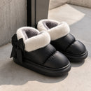 Bota Feminina de Tornozelo com Pelúcia - Confortável e Quente para Inverno