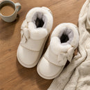 Bota Feminina de Tornozelo com Pelúcia - Confortável e Quente para Inverno