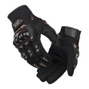 Luva Motociclista Couro Resistente Impermeavel - Hand Shield