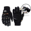 Luva Motociclista Couro Resistente Impermeavel - Hand Shield
