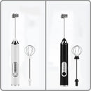Batedor Misturador Mixer Elétrico para Bebidas Leite Café Portátil