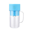 Copo Caneca Liquidificador 420ml com 6 lâminas Recarregável Portátil