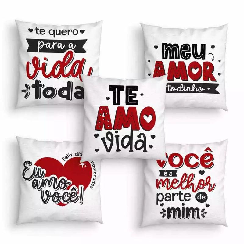 Kit 5 Almofadas do Amor™