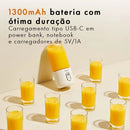 Liquidificador Portátil Gaabor Pocket - 350ml e 280ml Recarregável