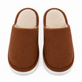 Chinelos de Pelúcia Casa Unissex - Antiderrapantes, Quentes e Macios para Quarto no Inverno (Compre 1 Leve 2 Pares)