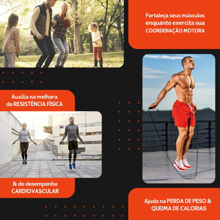 Corda de Pular Profissional 3M - Fit Cross