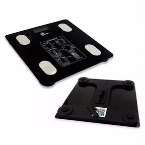 Balança Digital de Bioimpedância com Bluetooth e Aplicativo Fitness