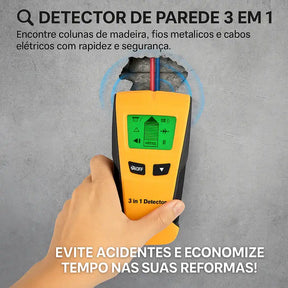 Scanner Profissional de Parede 5 em 1 - WallPro™ | Furos Perfeitos e Sem Surpresas Ocultas