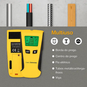 Scanner Profissional de Parede 5 em 1 - WallPro™ | Furos Perfeitos e Sem Surpresas Ocultas