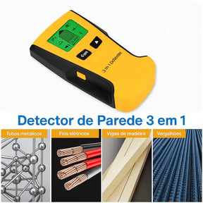 Scanner Profissional de Parede 5 em 1 - WallPro™ | Furos Perfeitos e Sem Surpresas Ocultas