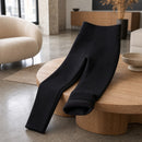 Meia-Calça Térmica Peluciada Feminina - Modeladora com Cós Duplo, Quente para Inverno