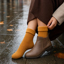 Combo 6 Pares Meias Térmicas Femininas com Pelúcia - Quentes para Inverno