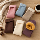 Combo 6 Pares Meias Térmicas Femininas com Pelúcia - Quentes para Inverno