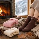 Combo 6 Pares Meias Térmicas Femininas com Pelúcia - Quentes para Inverno