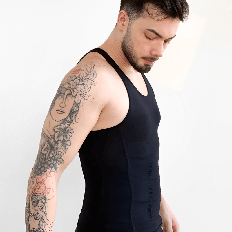 Camiseta Masculina de Compressão Fit Shape