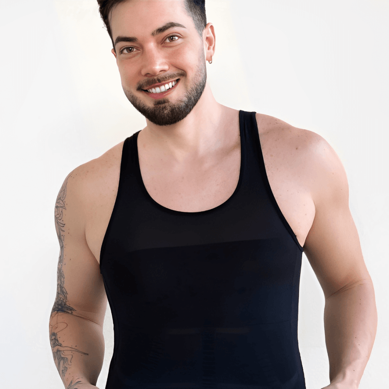 Camiseta Masculina de Compressão Fit Shape