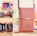 Bolsa Transversal Porta Celular de Couro