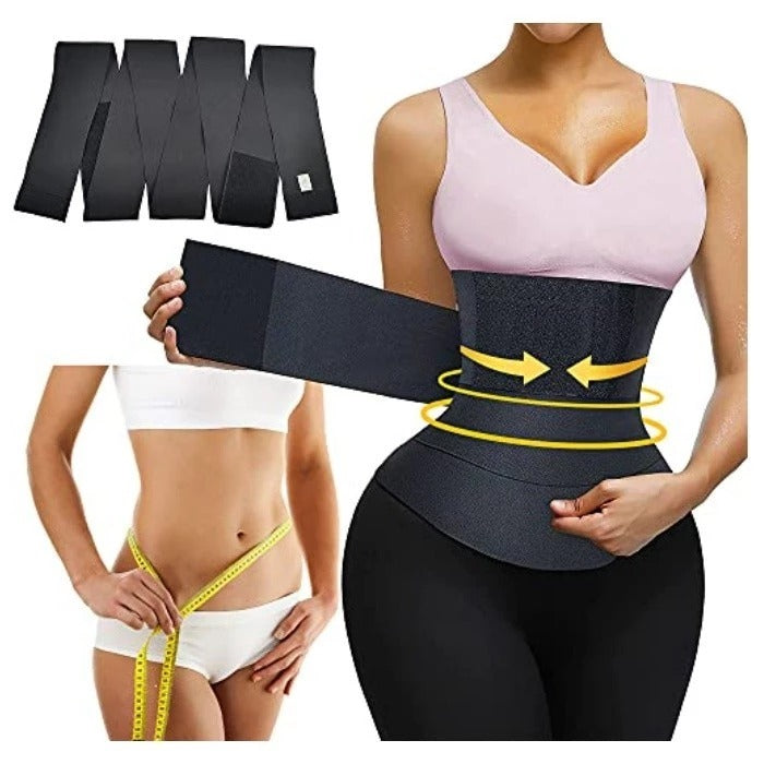 Cinta Modeladora 5 Metros Faixa Abdominal - Power Fit