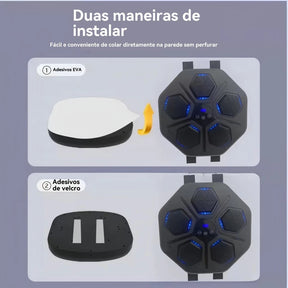 Máquina de Boxe Smart Bluetooth - Recarregável
